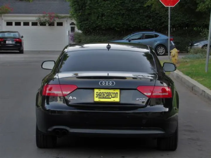 BLACK, 2012 AUDI A5 Image 4