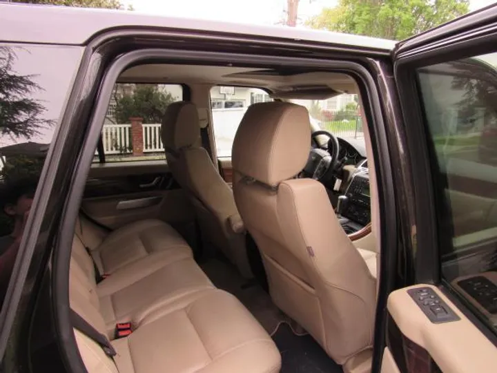 DARK PURPLE, 2009 LAND ROVER RANGE ROVER SPORT Image 22