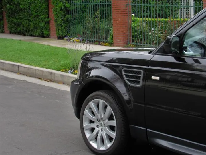 DARK PURPLE, 2009 LAND ROVER RANGE ROVER SPORT Image 9