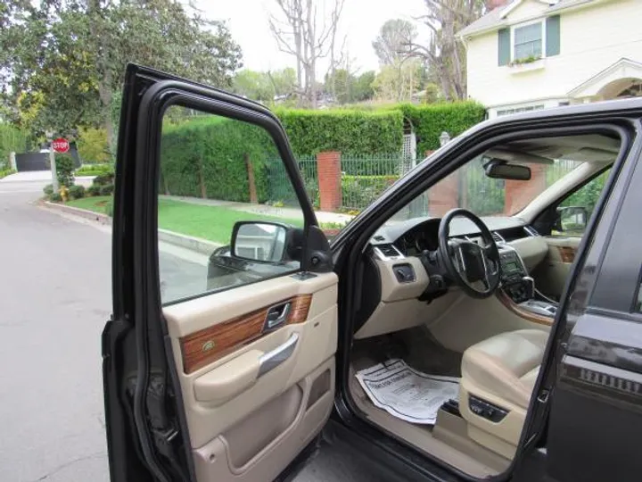 DARK PURPLE, 2009 LAND ROVER RANGE ROVER SPORT Image 15