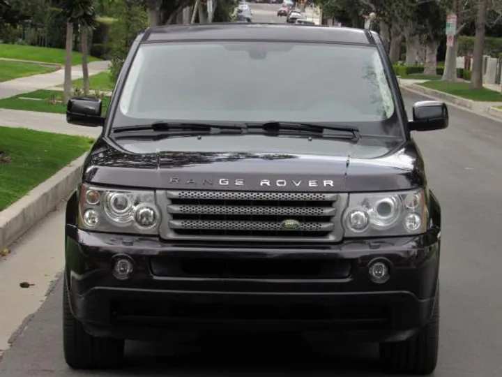 DARK PURPLE, 2009 LAND ROVER RANGE ROVER SPORT Image 2