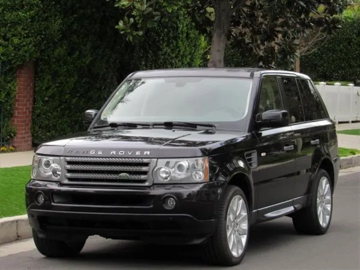 DARK PURPLE, 2009 LAND ROVER RANGE ROVER SPORT Image 1