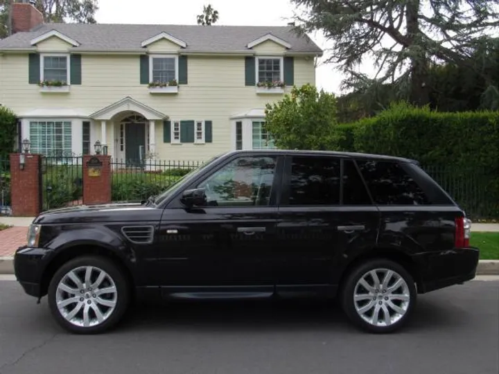 DARK PURPLE, 2009 LAND ROVER RANGE ROVER SPORT Image 8