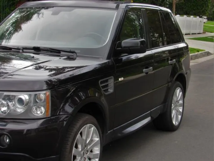 DARK PURPLE, 2009 LAND ROVER RANGE ROVER SPORT Image 10