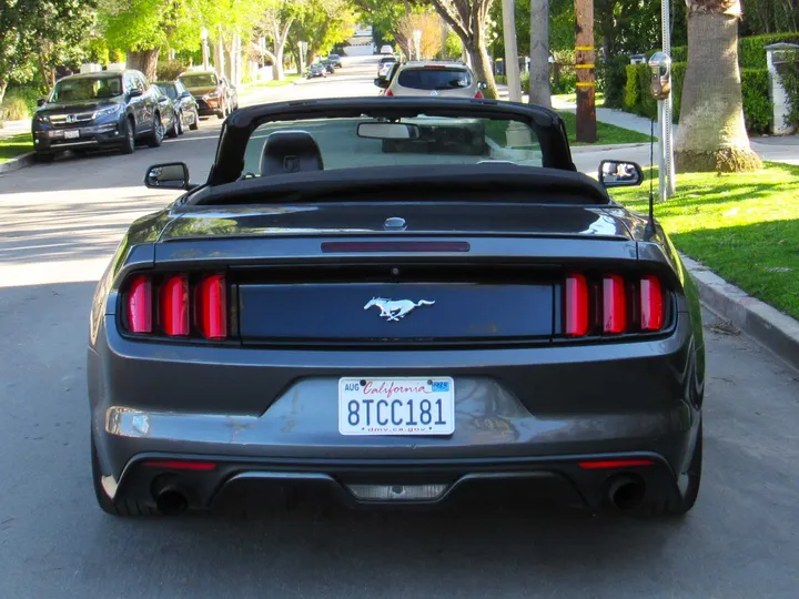 GREY, 2017 FORD MUSTANG Image 5