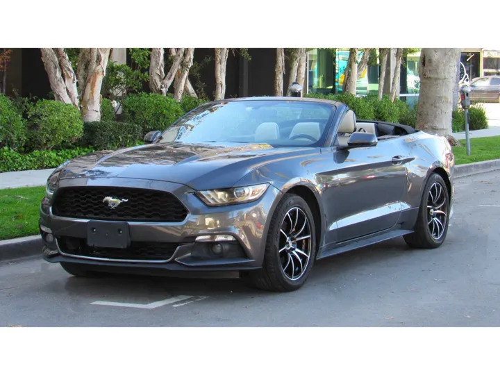 GREY, 2017 FORD MUSTANG Image 1