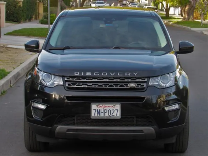 BLACK, 2016 LAND ROVER DISCOVERY SPORT Image 2