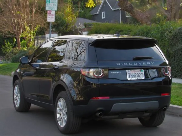 BLACK, 2016 LAND ROVER DISCOVERY SPORT Image 9