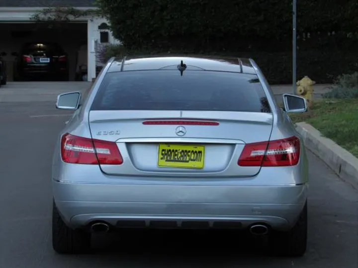 SILVER, 2011 MERCEDES-BENZ E-CLASS Image 7