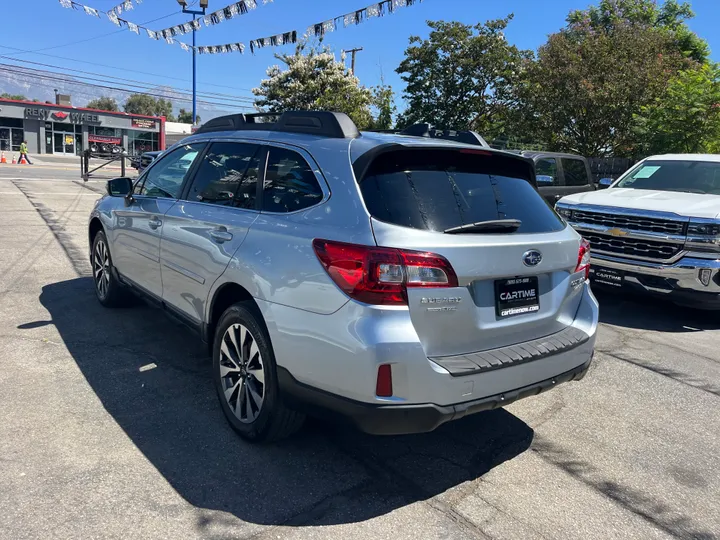 SILVER, 2017 SUBARU OUTBACK 2.5I LIMITED Image 16