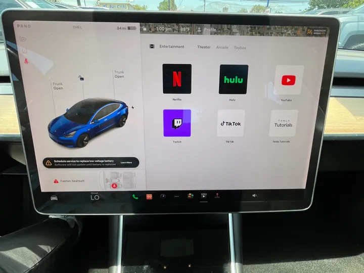 BLUE, 2019 TESLA MODEL 3 MID RANGE Image 43