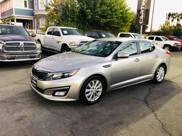 GRAY, 2015 KIA OPTIMA Image 6