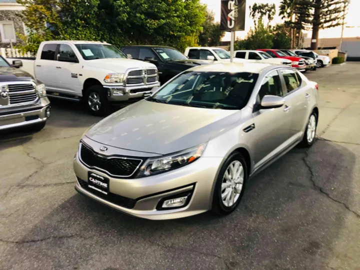 GRAY, 2015 KIA OPTIMA Image 7