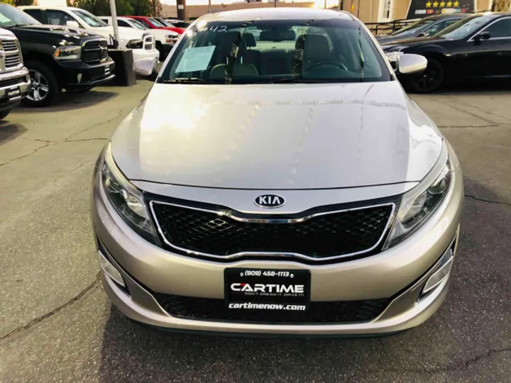 GRAY, 2015 KIA OPTIMA Image 9