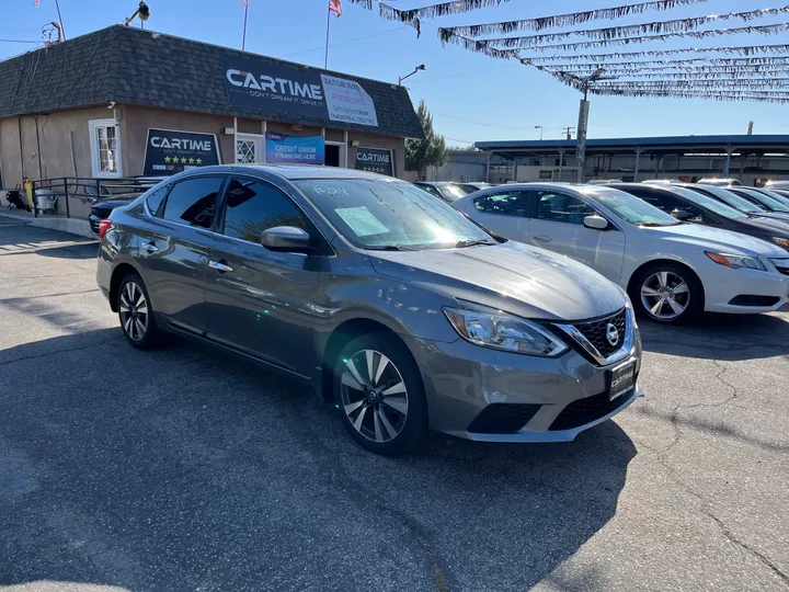 GRAY, 2019 NISSAN SENTRA Image 7