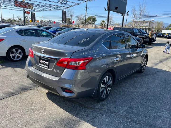 GRAY, 2019 NISSAN SENTRA SV Image 9