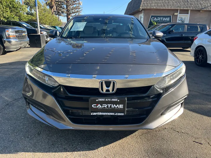 GRAY, 2018 HONDA ACCORD EX-L Image 10