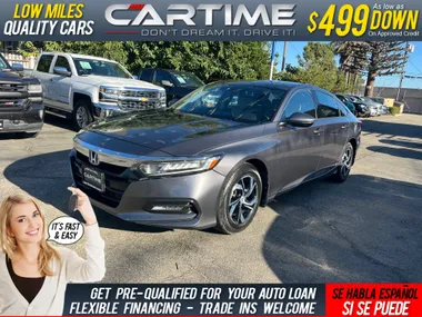 GRAY, 2018 HONDA ACCORD EX-L Image 