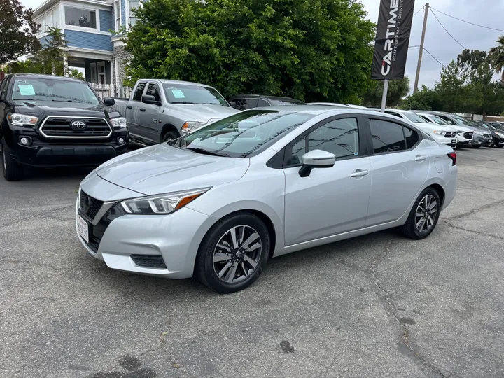 SILVER, 2020 NISSAN VERSA SV Image 7