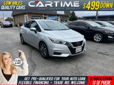 SILVER, 2020 NISSAN VERSA SV Image 19