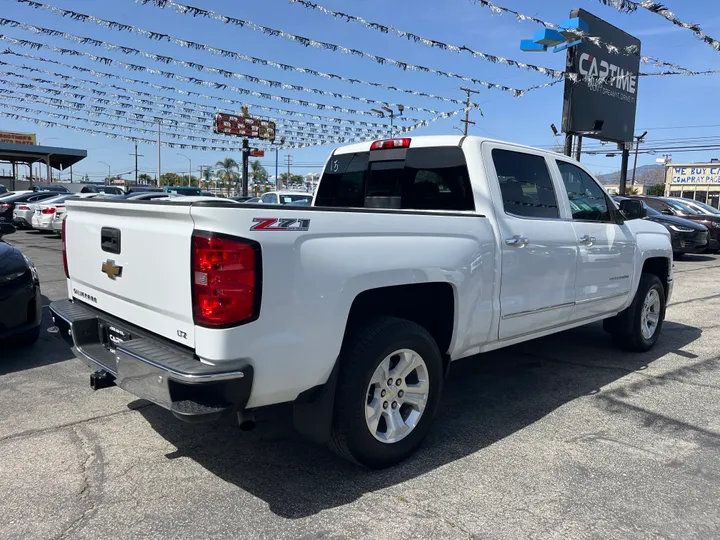 WHITE, 2015 CHEVROLET SILVERADO 1500 CREW CAB Z71 LTZ 4WD Image 15