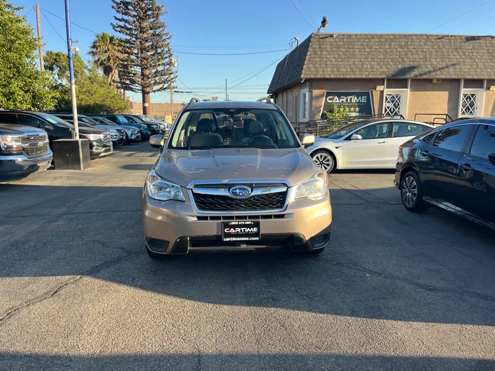 BEIGE, 2015 SUBARU FORESTER PREMIUM Image 5