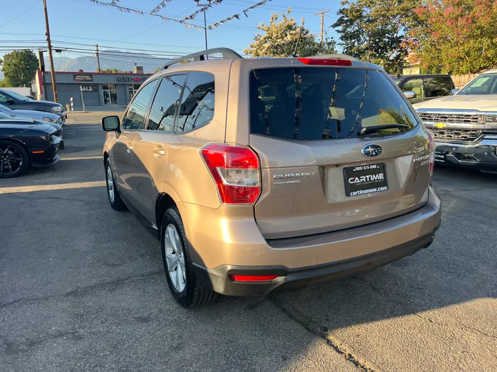 BEIGE, 2015 SUBARU FORESTER PREMIUM Image 12