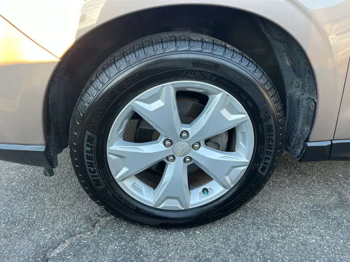 BEIGE, 2015 SUBARU FORESTER PREMIUM Image 64