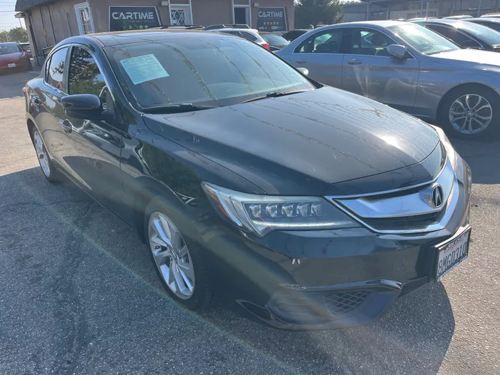 BLACK, 2018 ACURA ILX Image 7