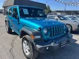 BLUE, 2020 JEEP WRANGLER UNLIMITED Thumnail Image 4