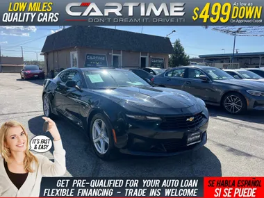 BLACK, 2022 CHEVROLET CAMARO LT Image 