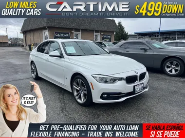 WHITE, 2018 BMW 3 SERIES Image 6