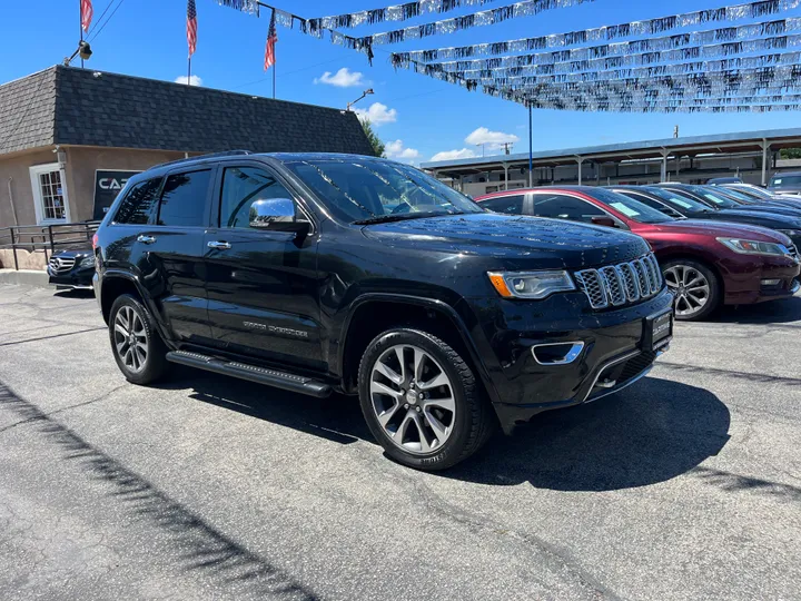 BLACK, 2017 JEEP GRAND CHEROKEE Image 2