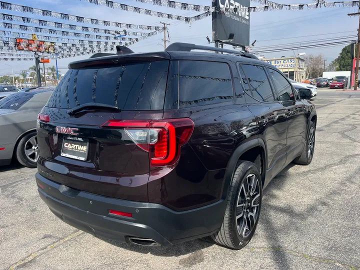 BURGUNDY, 2021 GMC ACADIA SLT Image 17