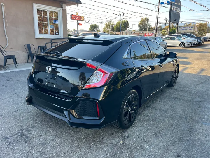 BLACK, 2018 HONDA CIVIC Image 14