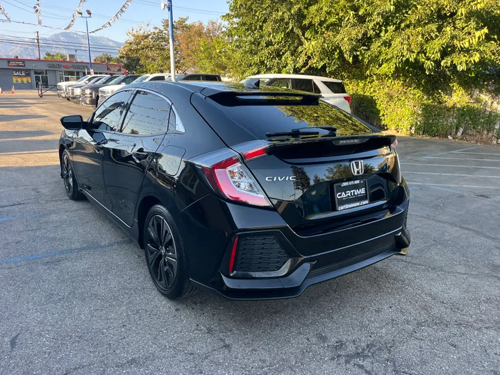 BLACK, 2018 HONDA CIVIC Image 17