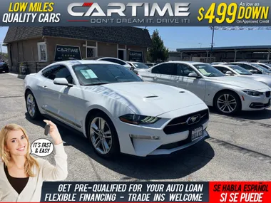 WHITE, 2018 FORD MUSTANG Image 3