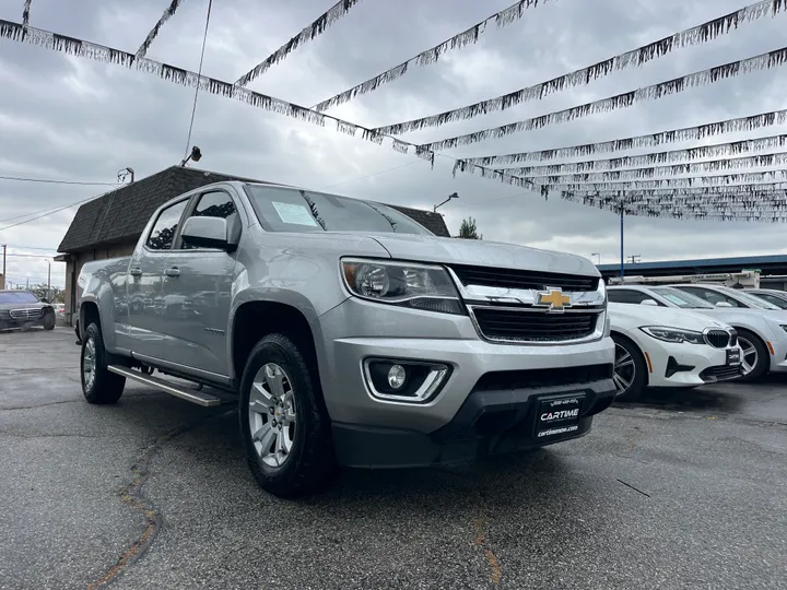 SILVER, 2019 CHEVROLET COLORADO CREW CAB LT Image 3