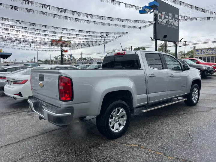 SILVER, 2019 CHEVROLET COLORADO CREW CAB LT Image 10