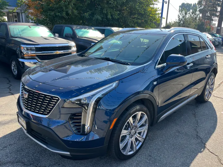 BLUE, 2020 CADILLAC XT4 Image 8