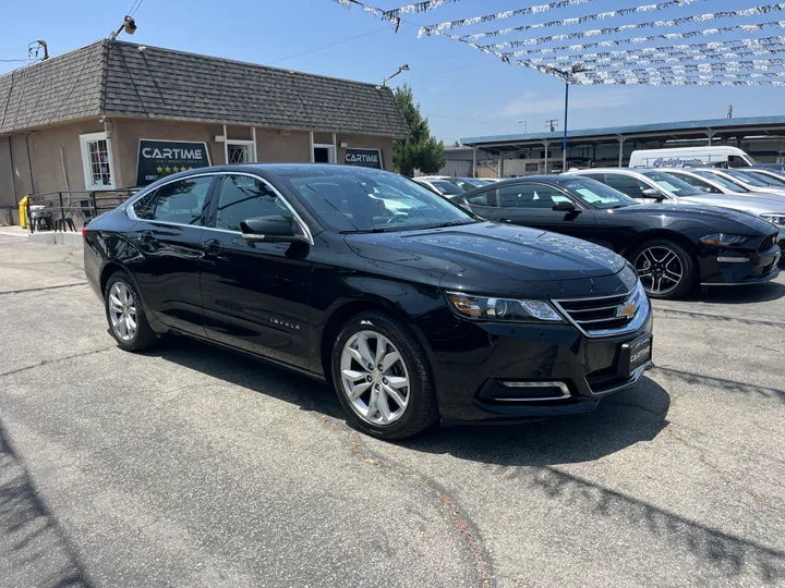 BLACK, 2018 CHEVROLET IMPALA LT Image 2