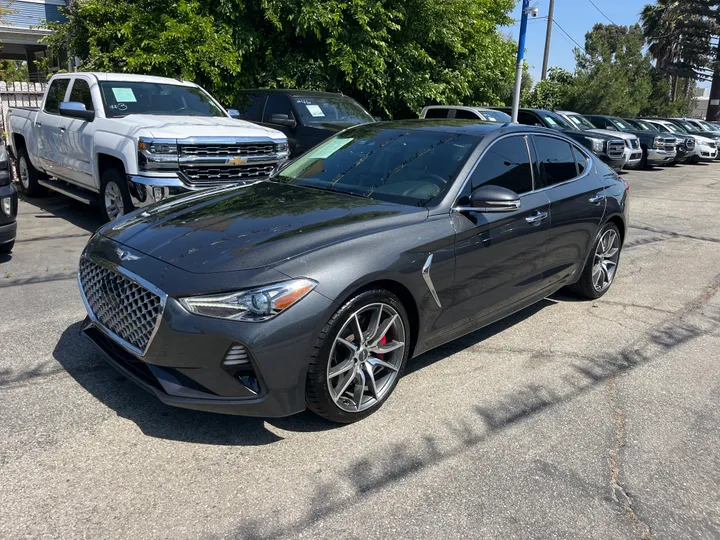 GRAY, 2019 GENESIS G70 3.3T ADVANCED Image 5