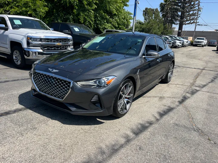 GRAY, 2019 GENESIS G70 3.3T ADVANCED Image 6