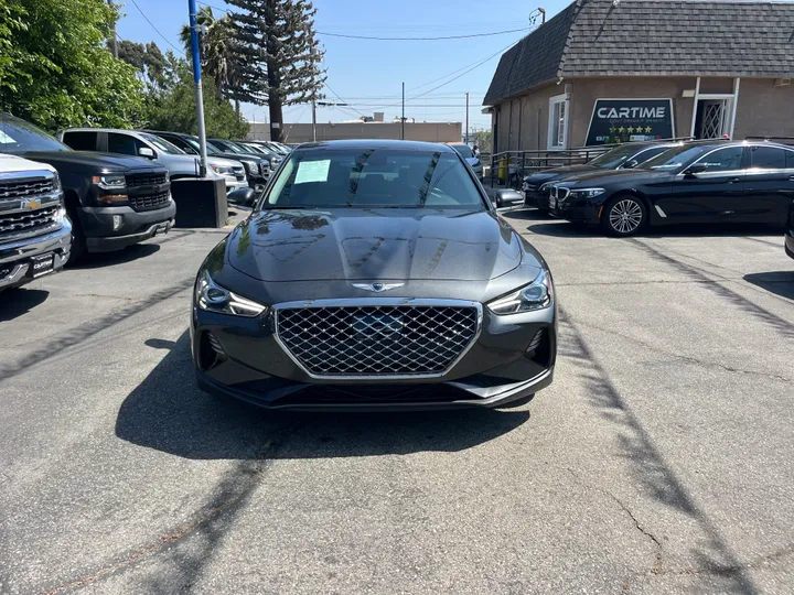 GRAY, 2019 GENESIS G70 3.3T ADVANCED Image 7