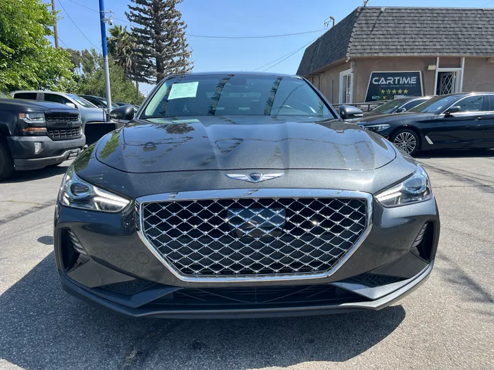 GRAY, 2019 GENESIS G70 3.3T ADVANCED Image 9