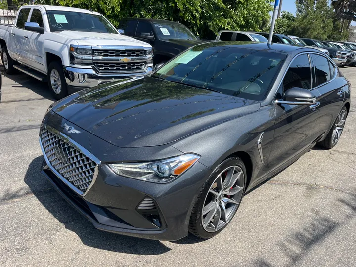 GRAY, 2019 GENESIS G70 3.3T ADVANCED Image 10