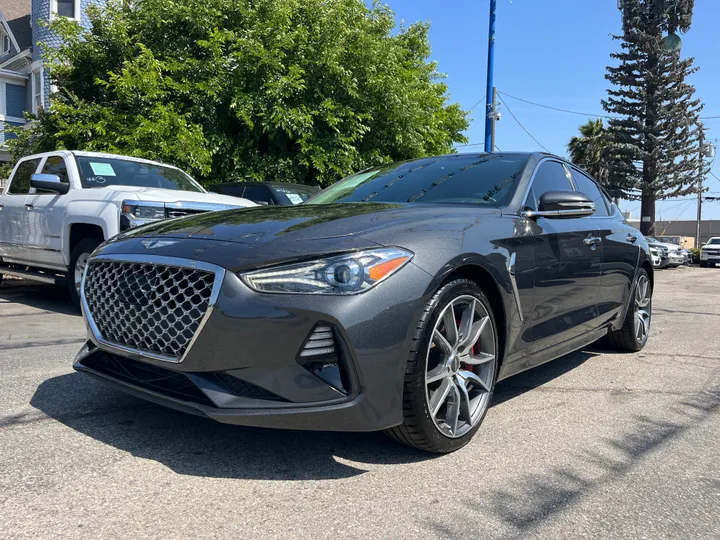 GRAY, 2019 GENESIS G70 3.3T ADVANCED Image 11