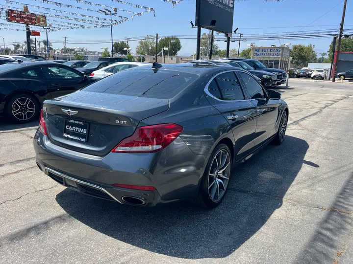 GRAY, 2019 GENESIS G70 3.3T ADVANCED Image 14