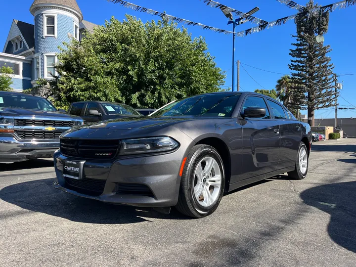 GREY, 2021 DODGE CHARGER Image 3