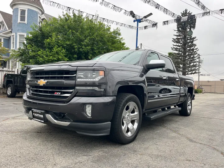 GRAY, 2016 CHEVROLET SILVERADO 1500 CREW CAB Z71 LTZ 4WD Image 9